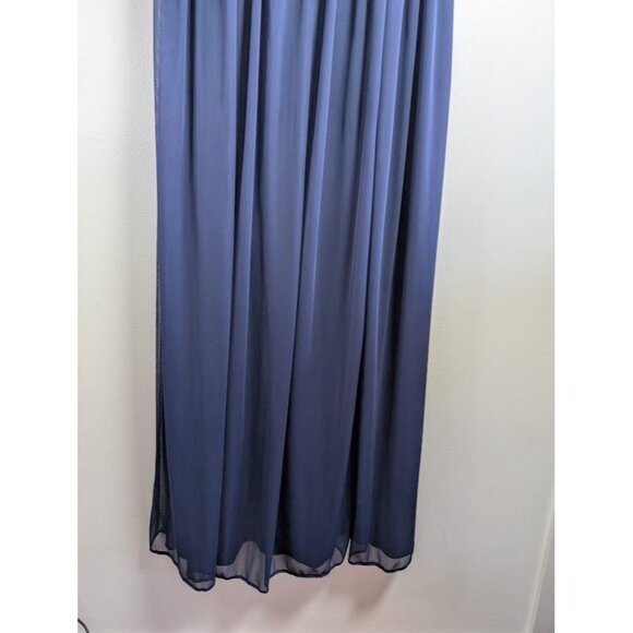 David's Bridal Dress Size 6 Maxi Lace Layered Prom Formal Party Layered Chiffon - Picture 2 of 11